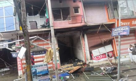14 Shops, Seminary Sustain Damage in 2 Fire Mishaps in Anantnag