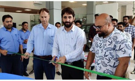 Jamkash Vehicleades Ganderbal launches all-new Brezza