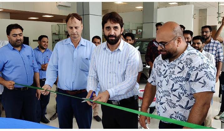 Jamkash Vehicleades Ganderbal launches all-new Brezza