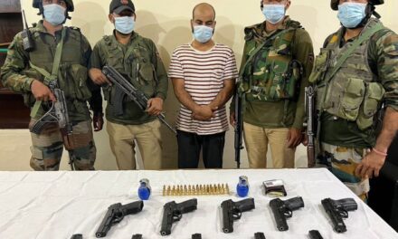 LeT Hybrid Miltant Arrested in Srinagar, Arms and Ammunition Recovered: Police
