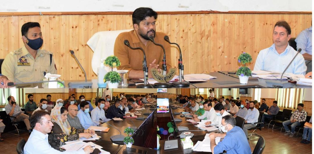 District Coordination Committee meeting held in Ganderbal