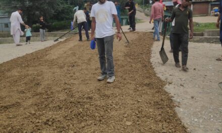 After Decades,R&B department started work on Chappergund-Gutlibagh road