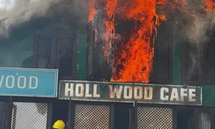 Bakery Shop Catches Fire in Regal Chowk Srinagar