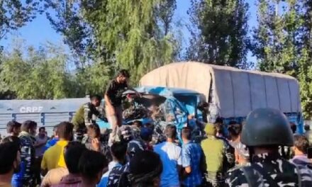 6 CRPF Men Injured in Ganderbal Road Mishap