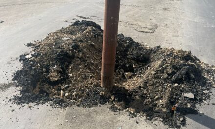 PDD department Ganderbal damaged black-topped on Pandach-Beehama road