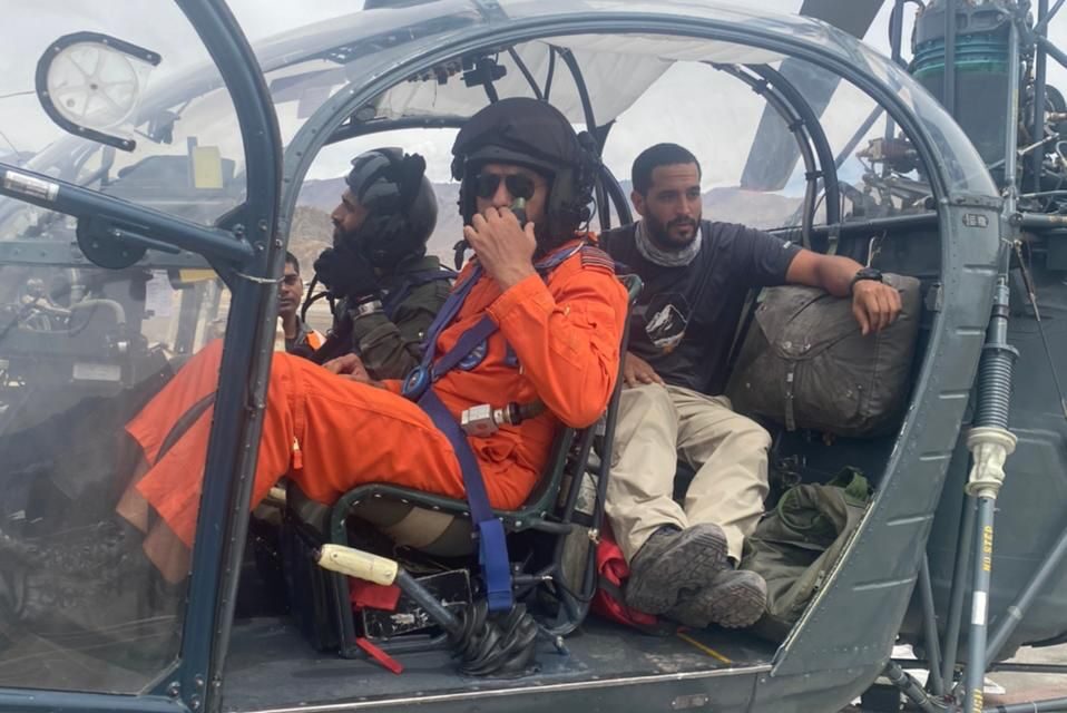 IAF rescues Israeli national from high altitude area in Ladakh