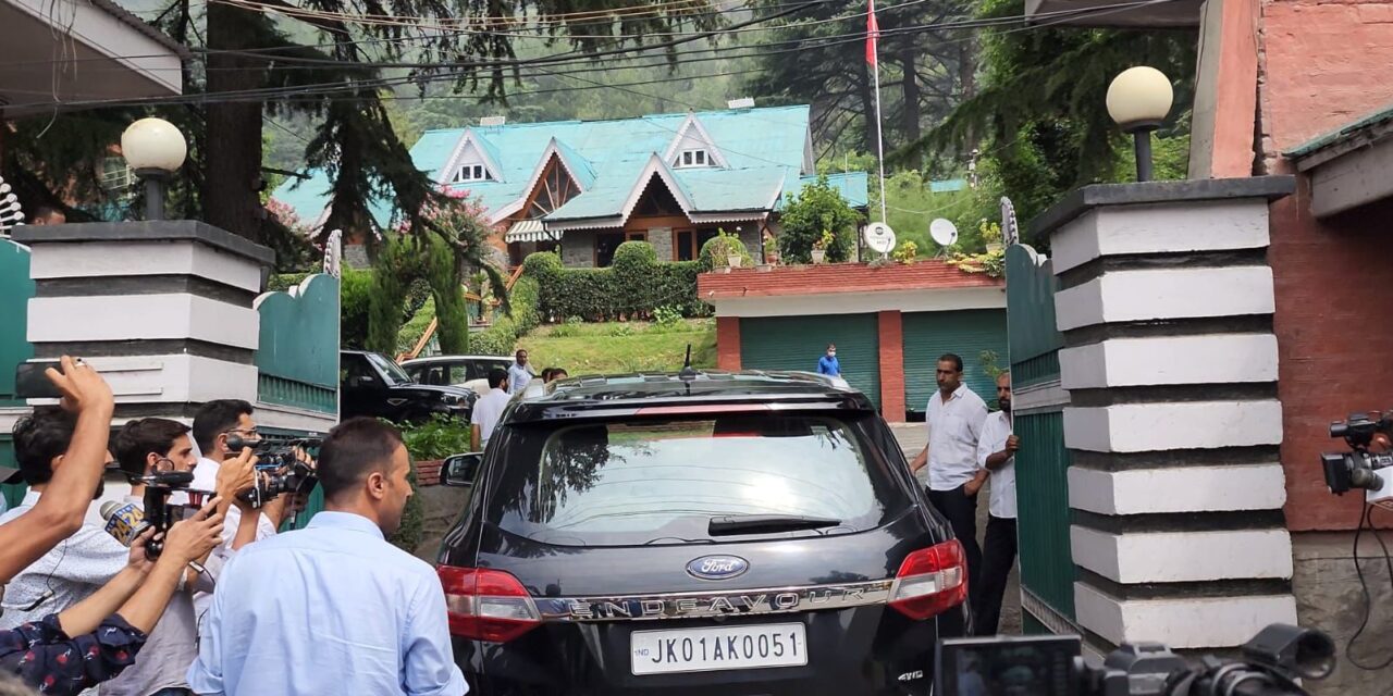 All Party Meeting begins at Dr Farooq’s Gupkar residence