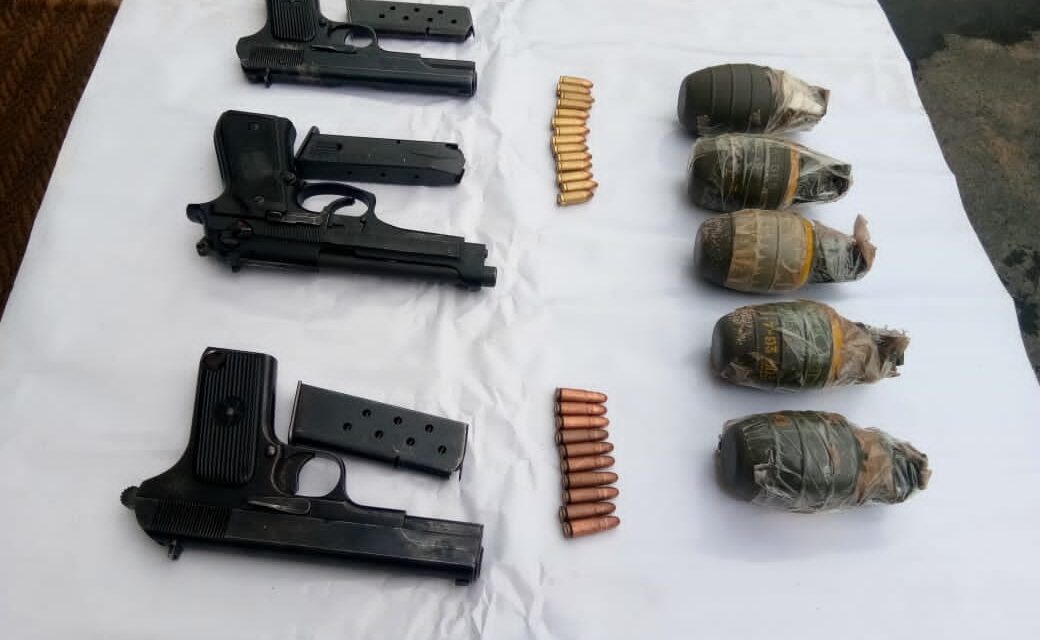 Two LeT militant associates held along with arms, ammo in Bandipora: Police