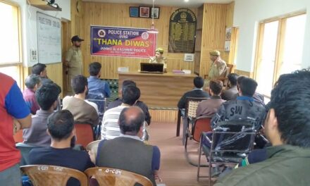 Ganderbal police observed “Thana Diwas” in Ganderbal