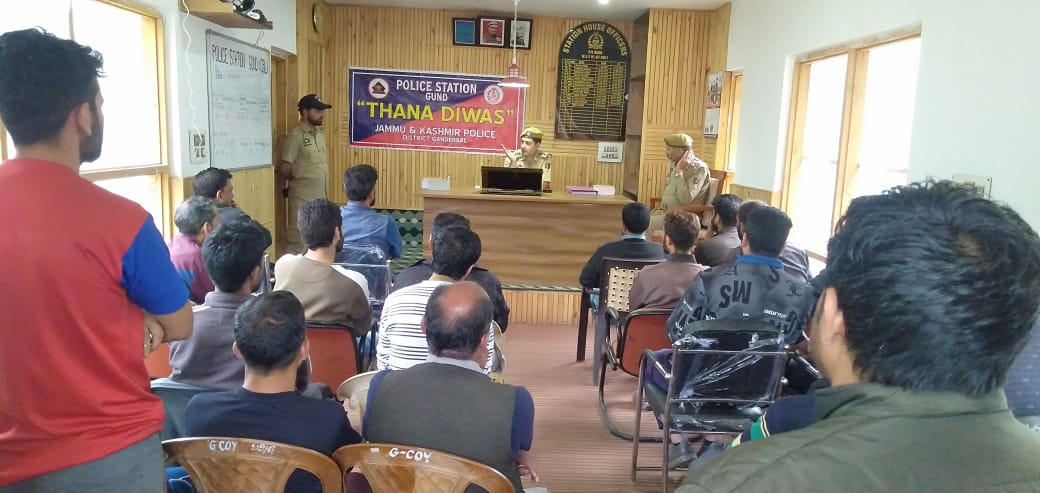 Ganderbal police observed “Thana Diwas” in Ganderbal