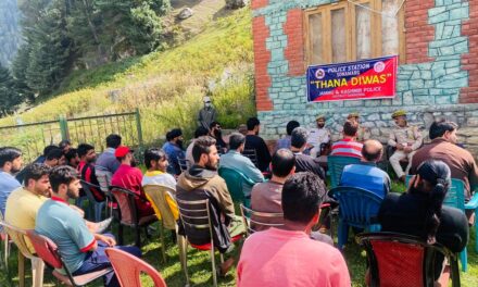 Ganderbal Police observed “Thana Diwas” In Ganderbal