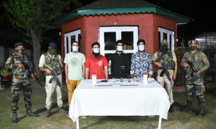 04 LeT Militant Associates Arrested in Sopore, Arms and Ammunition Recovered: Police