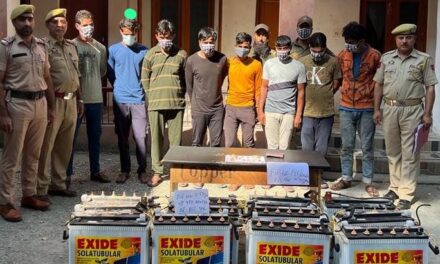Ganderbal police solves four burglary cases,8 burglars arrested, stolen items worth lacs recovered