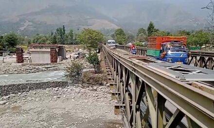 Work on Wayil Bailey Bridge going on at fastrack ,will be completed before deadline:Executive Engineer R&B