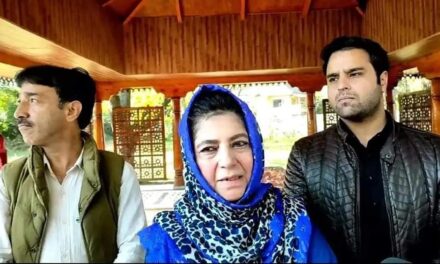 Going to Leave my Govt accommodation, says Mehbooba after Evict Notice