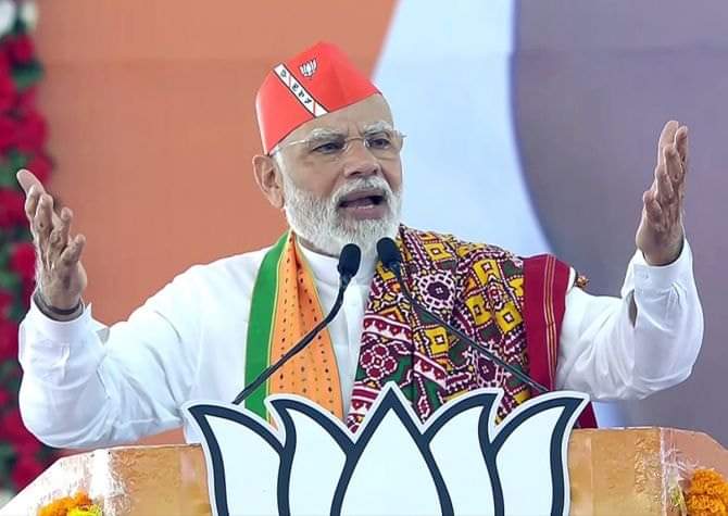 I resolved Kashmir problem, Nehru couldn’t: PM Modi in Gujarat