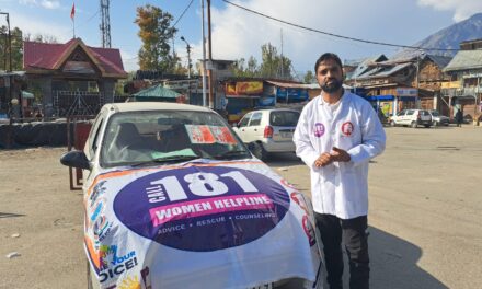 Women Helpline-181 starts road show awareness drive at Ganderbal