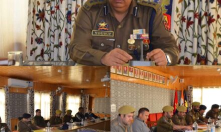 SSP Awantipora chairs crime security review meeting