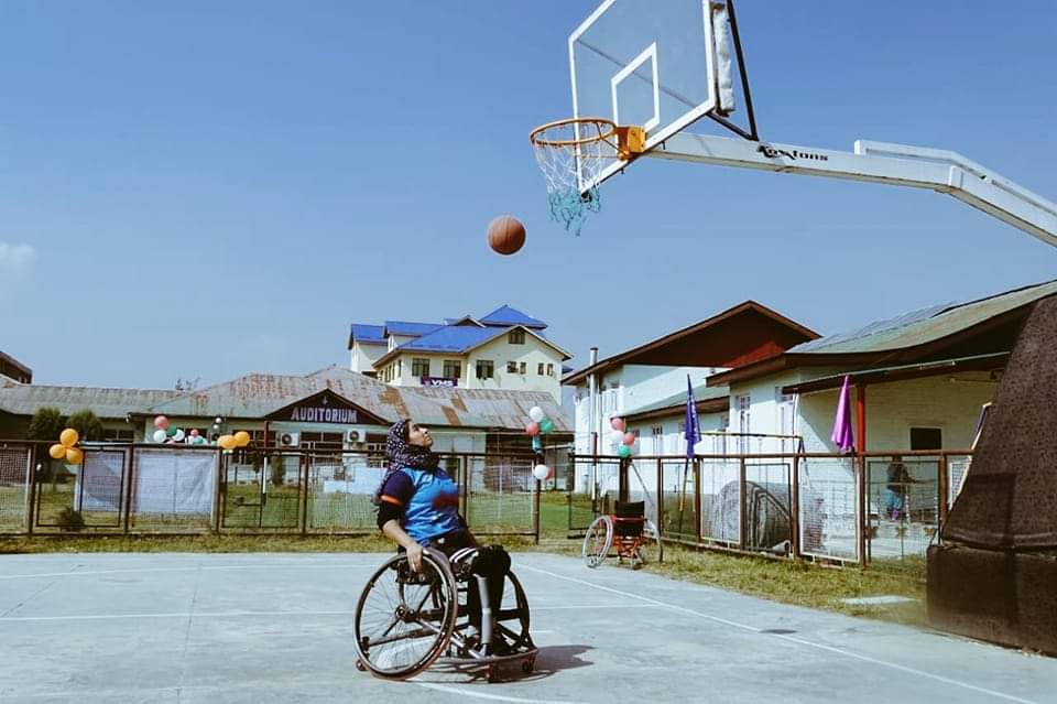 Baramulla girl set to represent India second time in International Wheelchair Basketball Championship