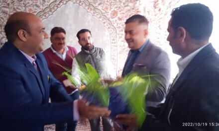 Secretary to Government Mining department Amit Sharma visits Ganderbal, reviews E-Chalan process