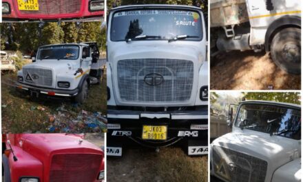 Ganderbal police takes action against illegal extraction of minor minerals, arrested 08 drivers and seized 08 vehicles