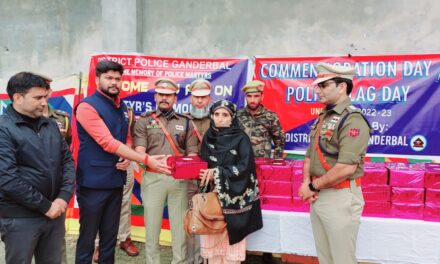 Police Martyrs Day observed at DPL Ganderbal