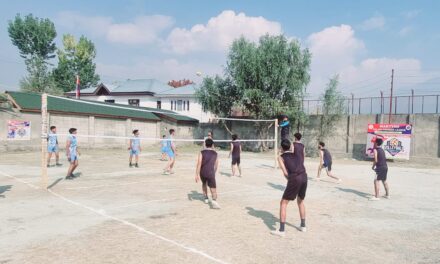 Ganderbal Police Inaugurated “Martyrs Police Premier League Volleyball Tournament” at DPL Ganderbal