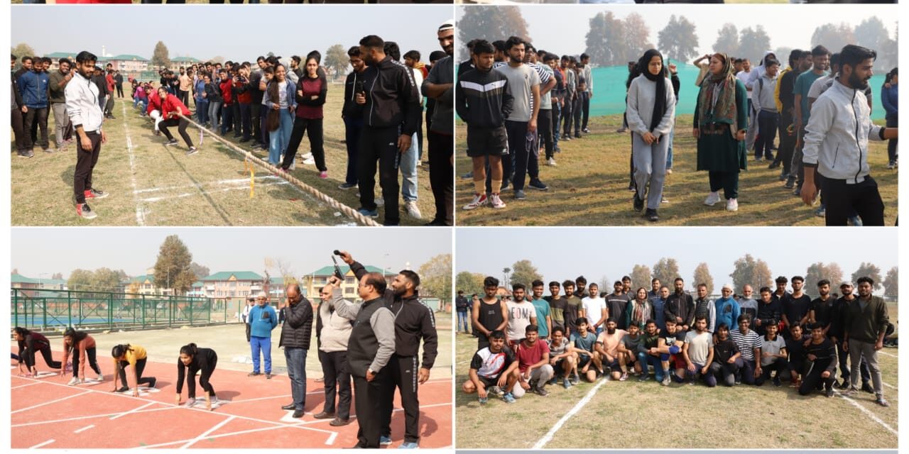 Director inaugurates Inter-Semester Sports week at NIT Srinagar