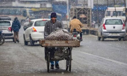 J&K shivers after snowfall in hills, rains in plains in J&K,”MeT Forecasts Isolated Light Rain, Snowfall In 24 Hours; Mainly Dry Weather Thereafter