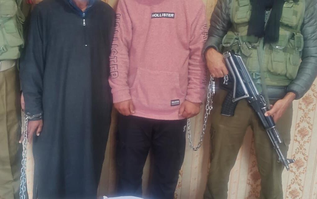 Two drug peddlers arrested in Ganderbal:Police