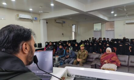 Ganderbal police organised cyber awareness programme at Govt. Degree college Kangan