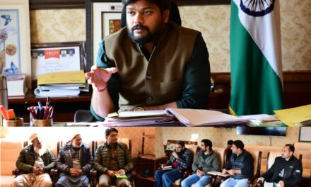 DM Gbl reviews implementation of SC & ST Act in district