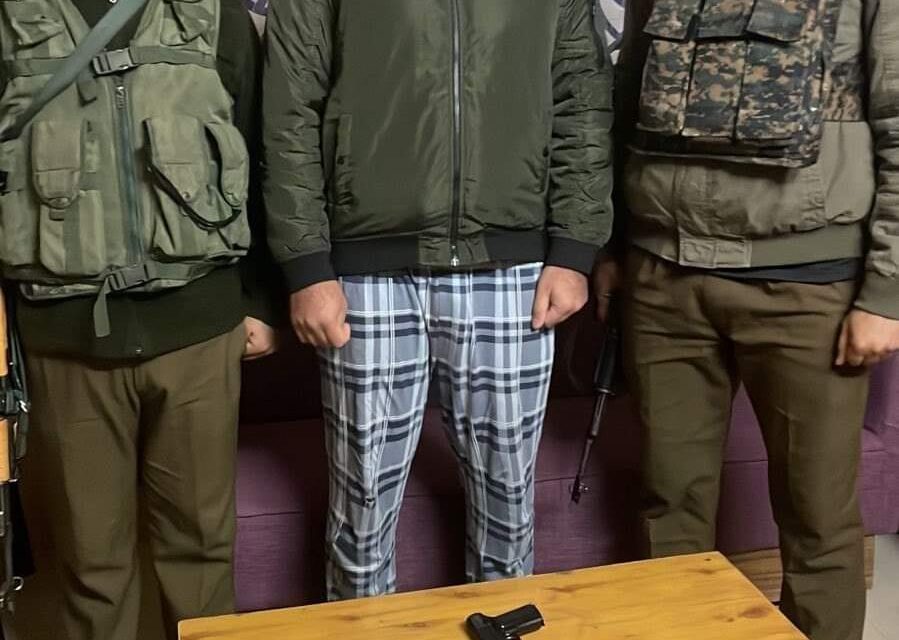 Police arrests man for firing with licensed pistol at marriage party in Srinagar