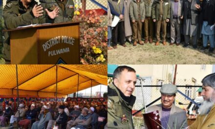 Police holds meeting with retired Police Personnel in Pulwama