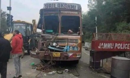 Speeding truck mows down SPO in Jammu