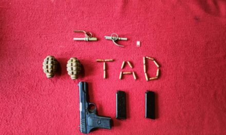 Police, army recover pistol, 2 grenades in Karnah Kupwara