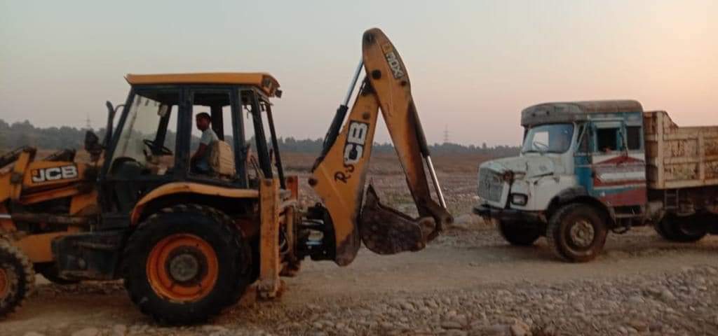 14 lakhs penalty imposed on excavator in Kathua
