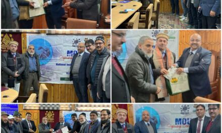 Physics Department of NIT Srinagar signs first functional MoU with GLA University