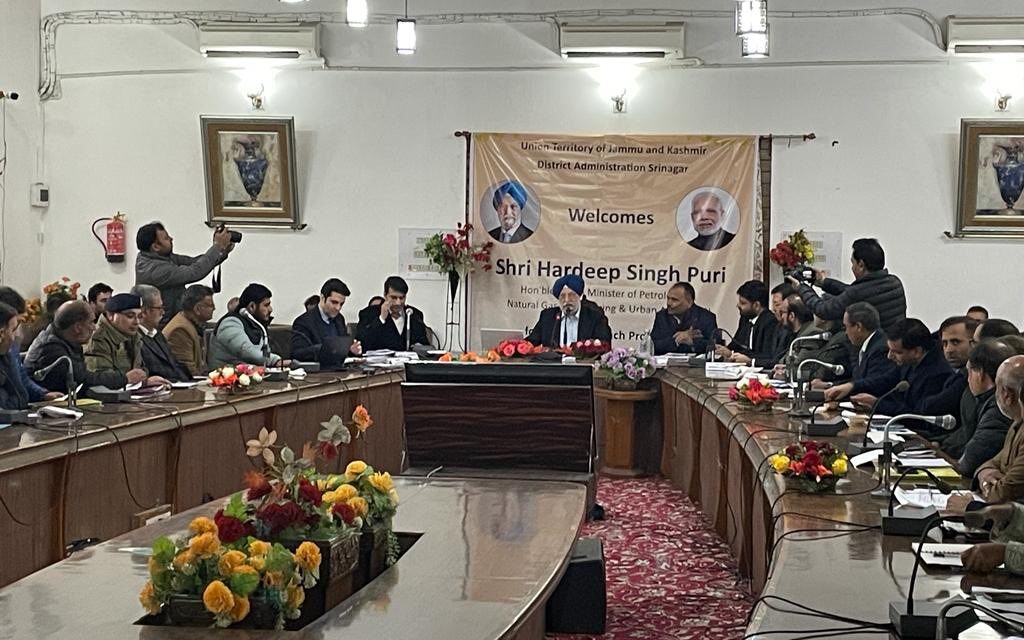 PM’s dream of development in J&K is becoming a reality: Hardeep S. Puri