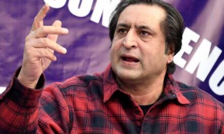 Sajad Gani Lone elected as president of Peoples Conference;First-ever election in party’s 44-year-old history