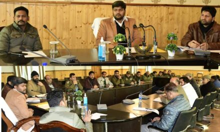 DC Ganderbal chairs coordination meeting with police department