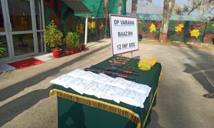 Arms, Ammunition Along With Narcotics Recovered in Baramulla: Police