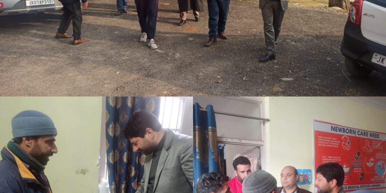 ADC Ganderbal inspects several government offices at Gund