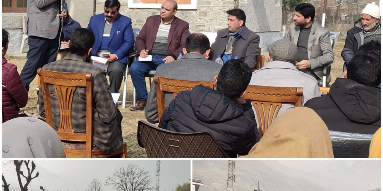 Talat Parvez reviews action taken on directions issued during B2V4 at Panchayat Mammer A