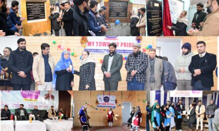 MTMP 2.0 concludes with inauguration of several projects at MC Ganderbal;Comm Sec SWD witnesses sports and Culture activities at town