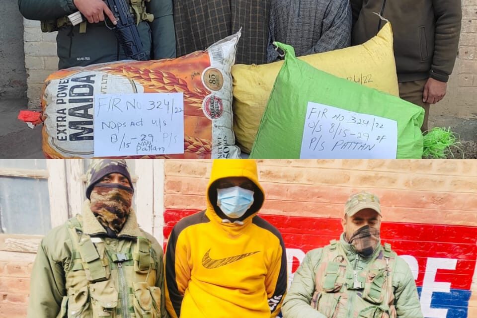 Police arrests 03 drug peddlers; contraband substances recovered