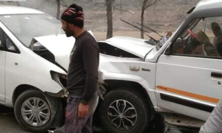 12 Persons Injured In Kangan Road Accident