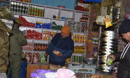 Market checking held at Padum Zanskar