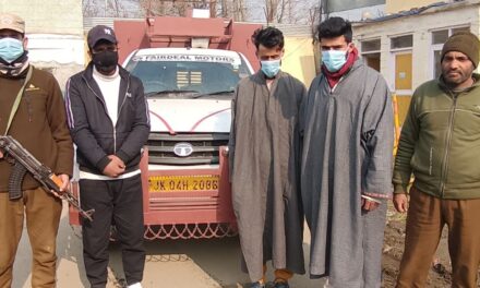 Robbery Solved Within 24hrs in Budgam, 03 Arrested, Vehicle Seized: Police