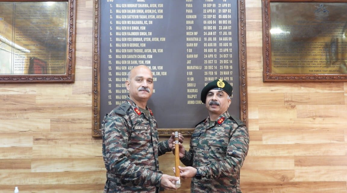 Major General Mohit Seth takes over as GoC Kilo Force